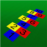 Saferturf Hopscotch