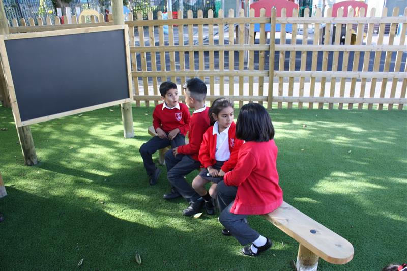 school playground seating 