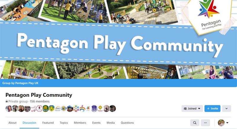 the pentagon play community on our facebook