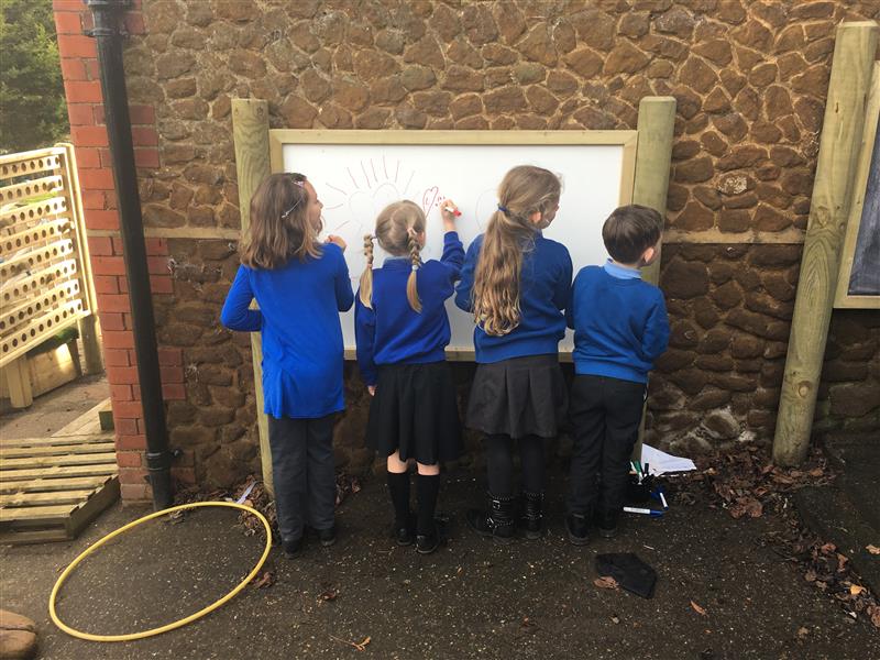 outdoor whiteboard for schools