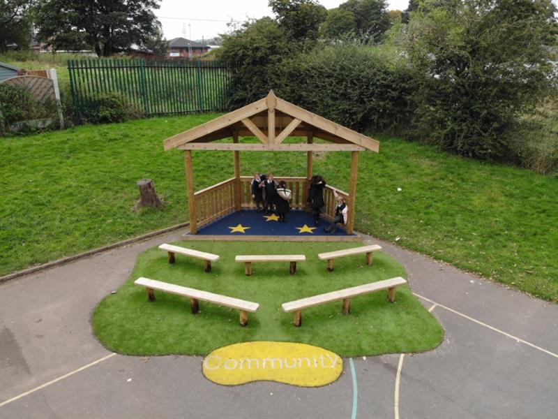 School Playground Performance Stages