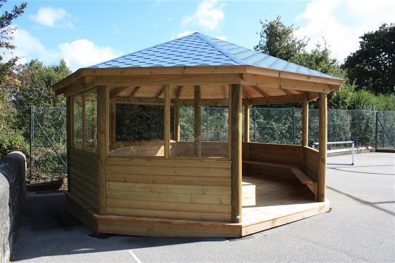Timber Gazebos For School Playgrounds