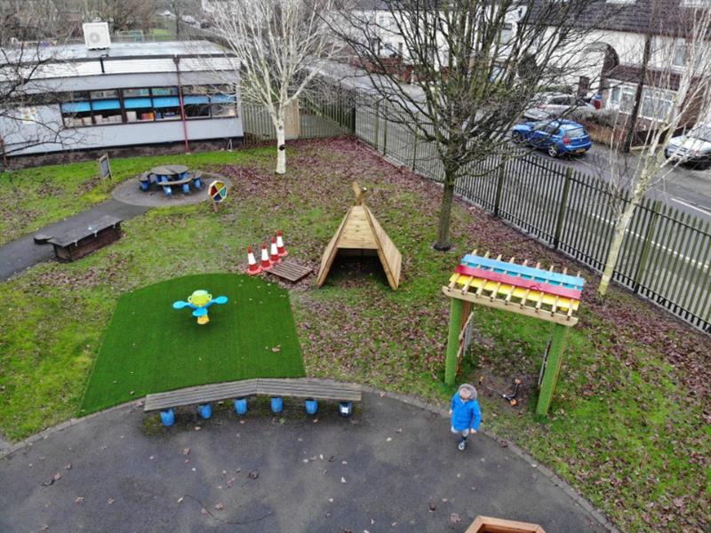 School Playground Dens 