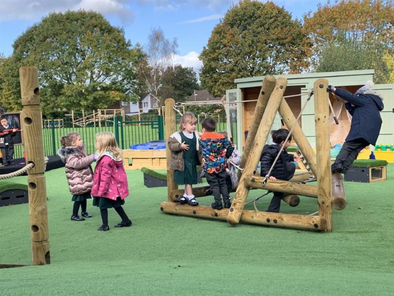 Climbing Frames For Primary Schools