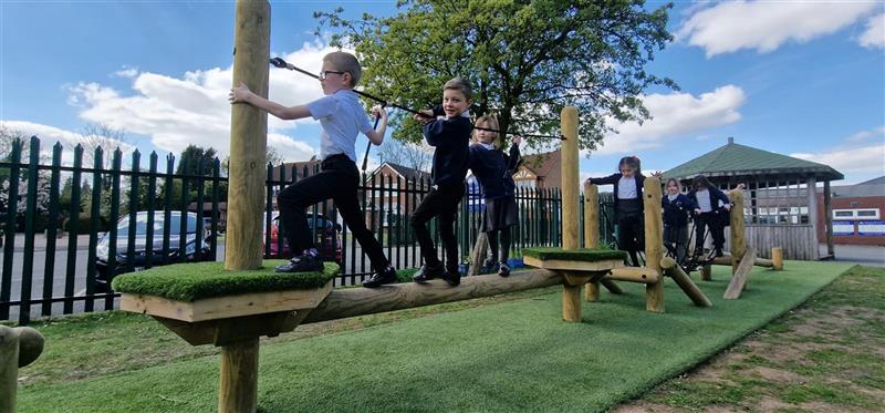trim trail for playgrounds