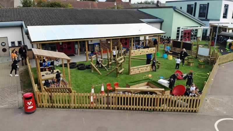 an overview of the eyfs space