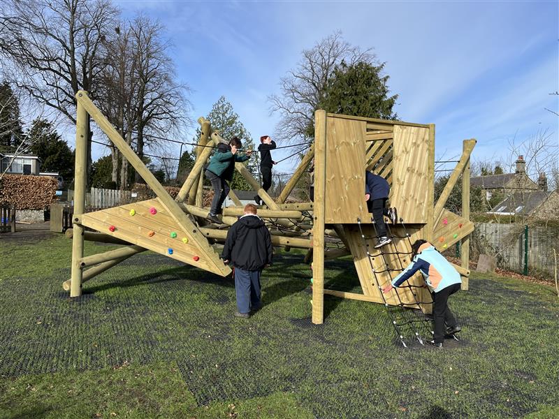 outdoor playground development for barndale house school