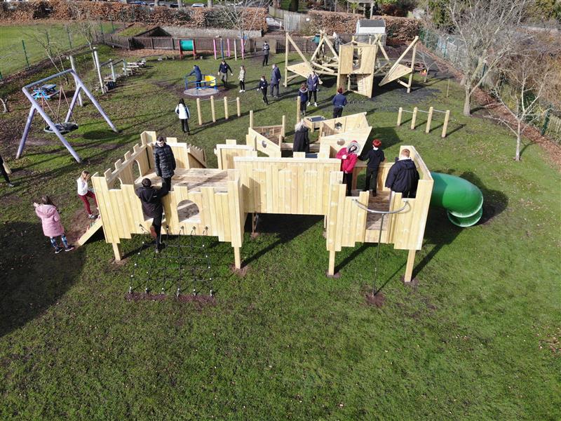 outdoor playground development 