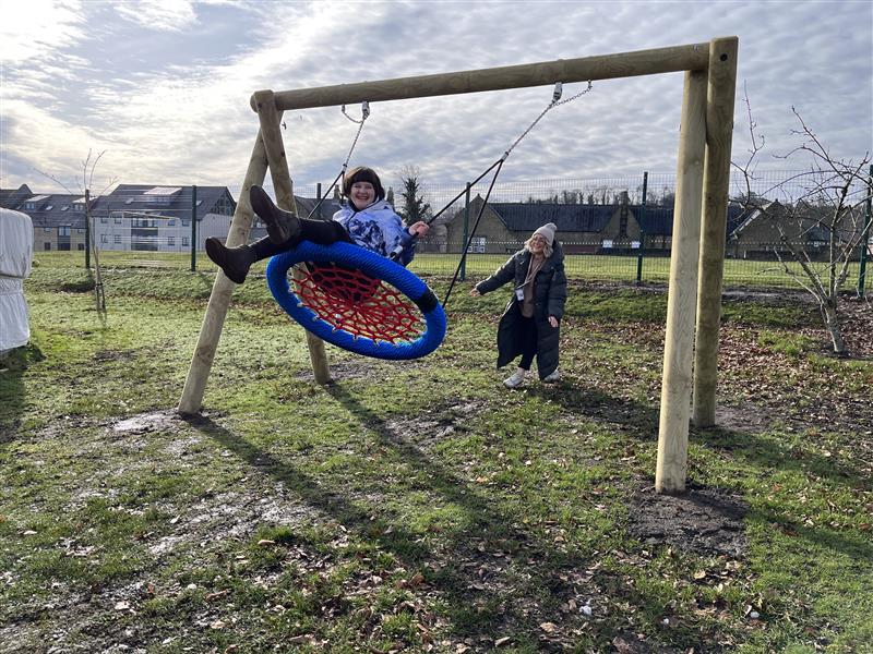 Inclusive swing for primary school playgrounds