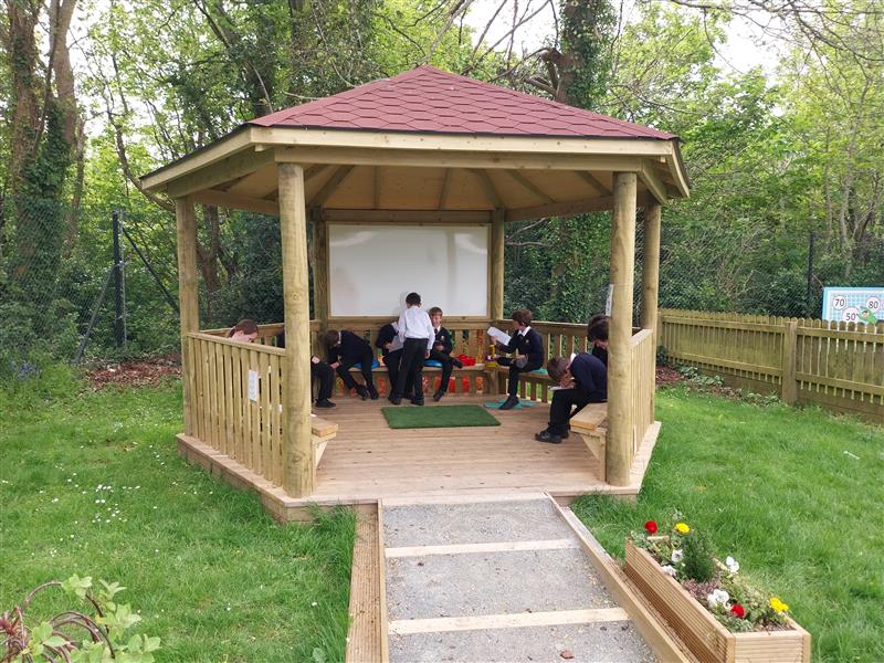outdoor playground gazebo for primary school playgrounds