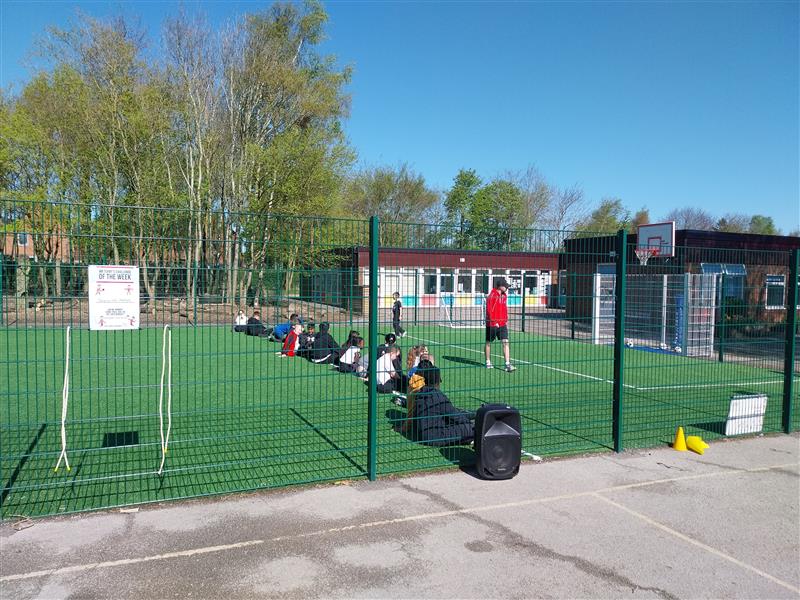 muga pitch for primary schools