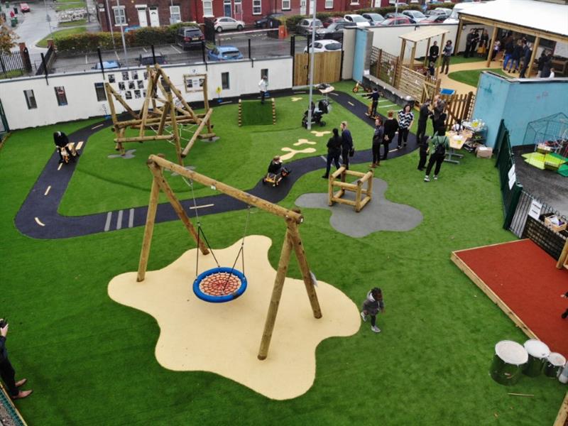 Kinetic Playground Equipment For Schools