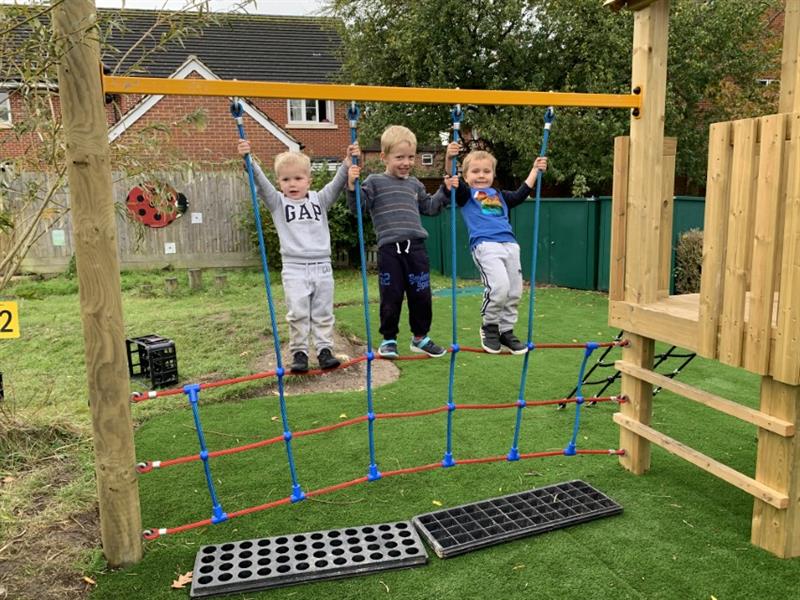outdoor play equipment for nurseries