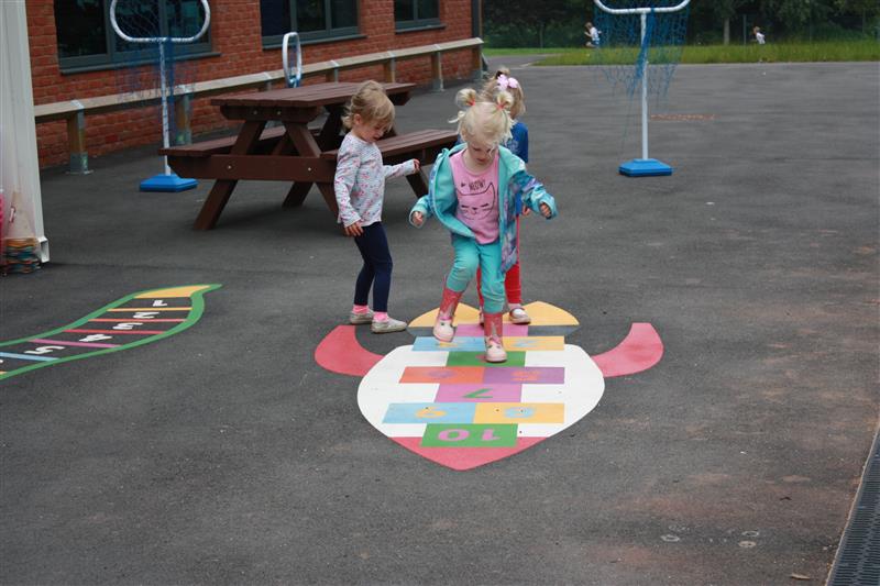 Playground markings for schools