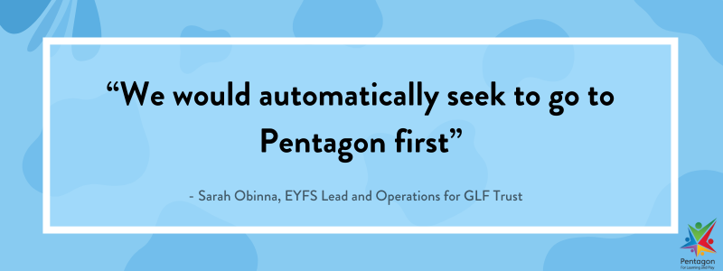 A quote from Sarah Obinna saying "We would automatically seek to go to Pentagon first".