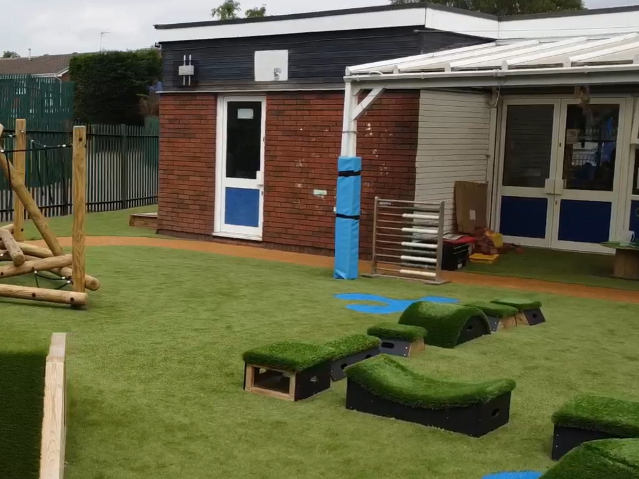 Lodge Farm Primary Playground After Transformation