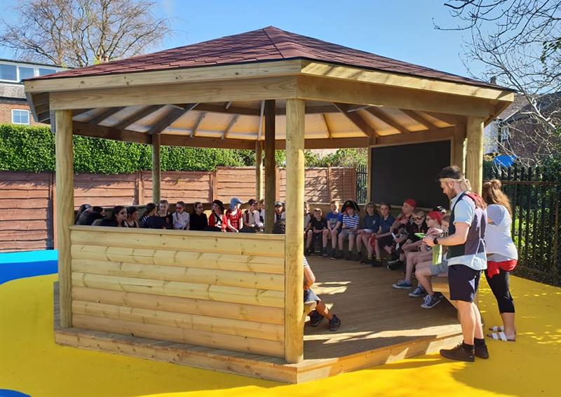 Outdoor Classrooms And Canopies For Schools Pentagon Play