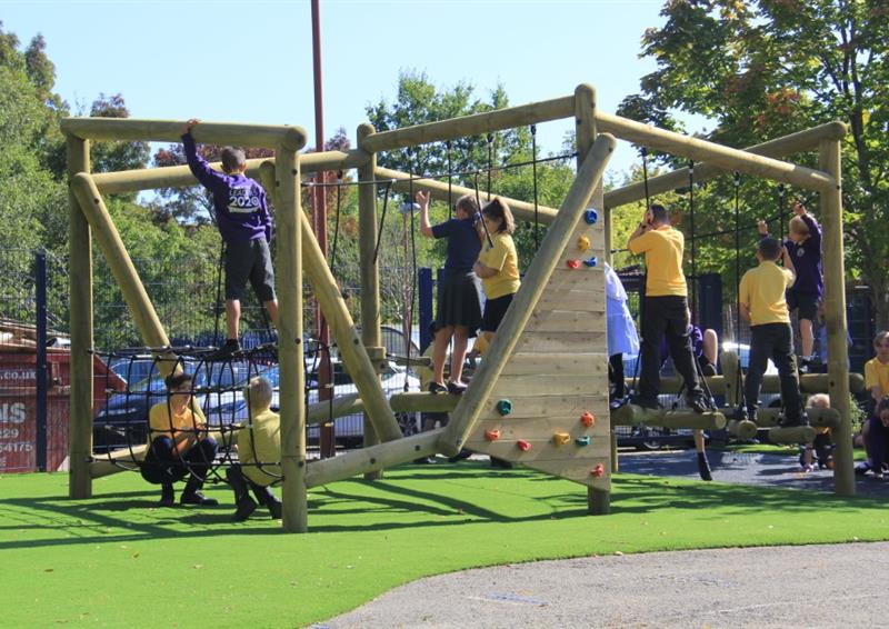 primary school climbing frames