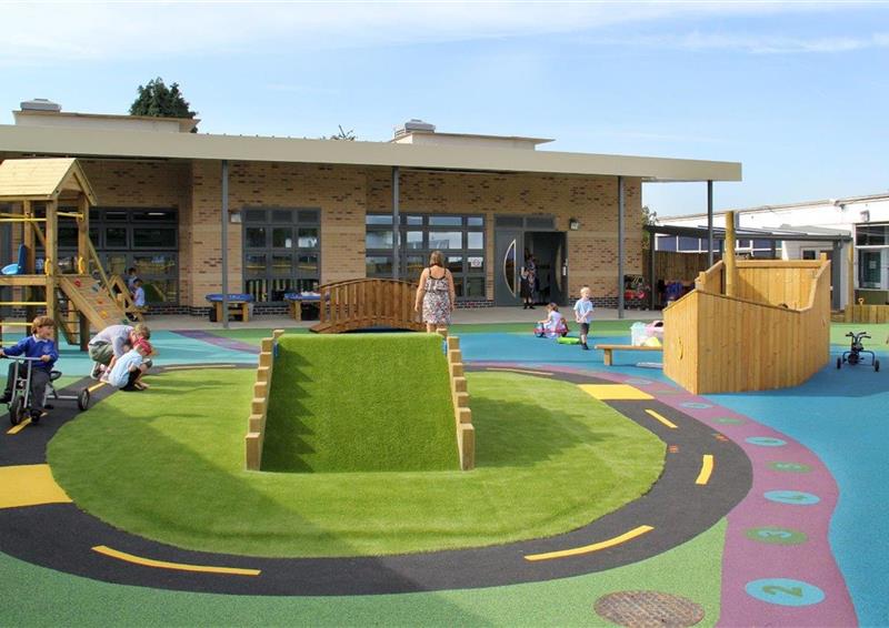 Playground Flooring Surfacing And Landscaping Pentagon Play