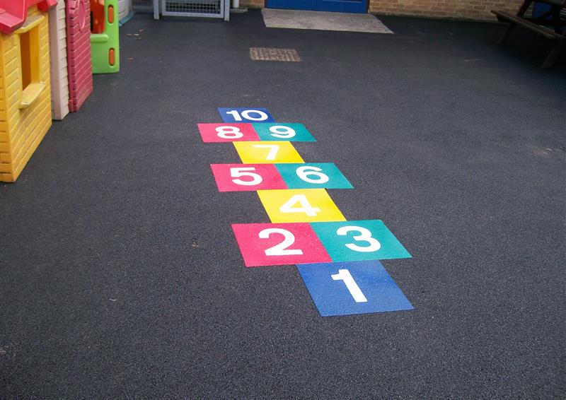 Playground Markings For Schools And Nurseries | Pentagon Play