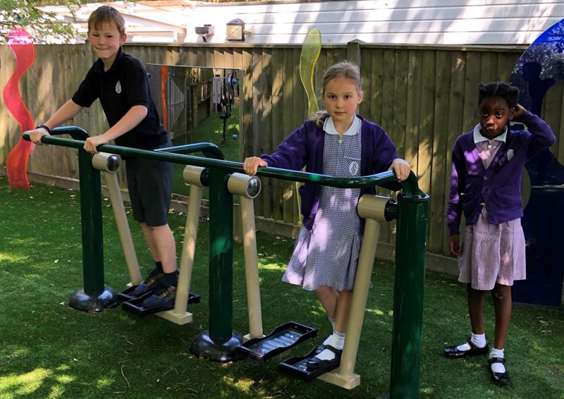 Outdoor Gym Equipment For Schools and Parks Pentagon Play