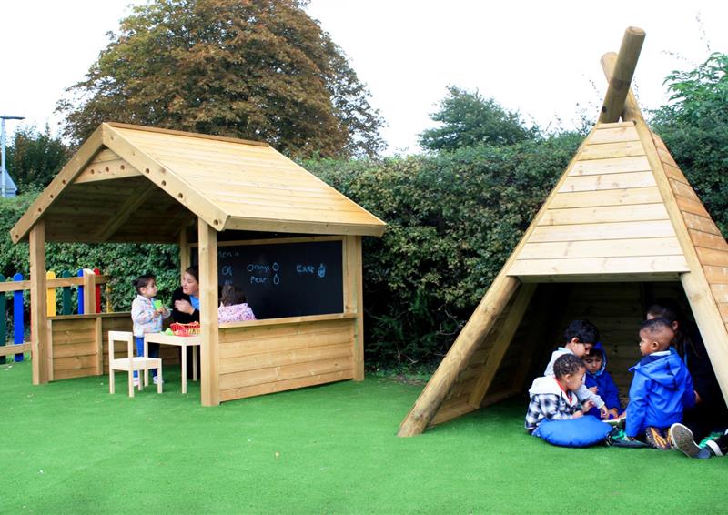 Den Making Equipment and Playhouses For Schools Pentagon Play