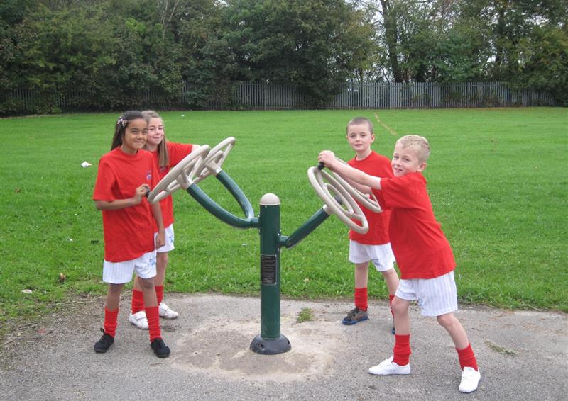 Outdoor Gym Equipment For Schools and Parks Pentagon Play