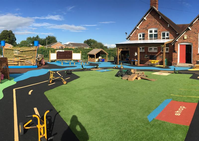 Early Years Outdoor Playground Equipment & Nursery Pentagon Play